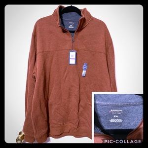 NWT Arrow Soft Fleece 1/4 Zip Sweatshirt